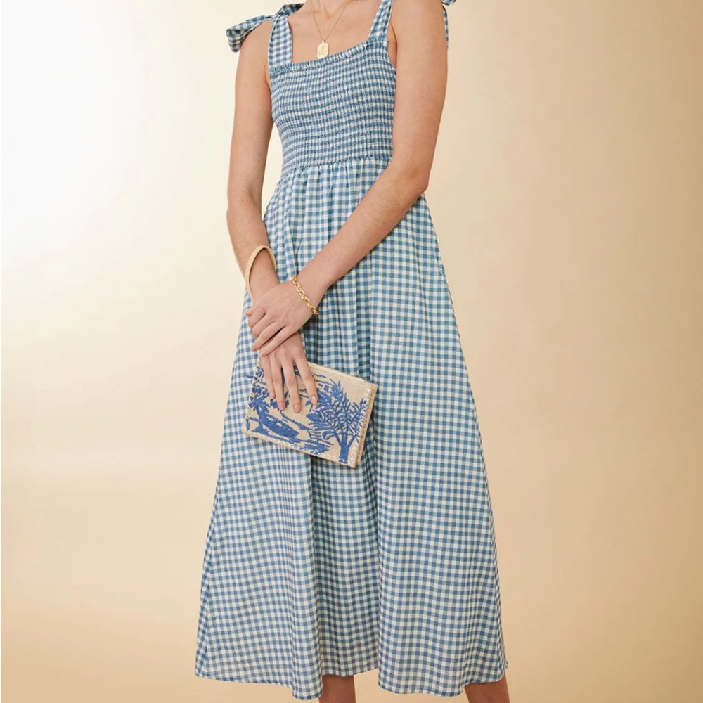 NWT SPARTINA 449 Saylor Midi Dress L